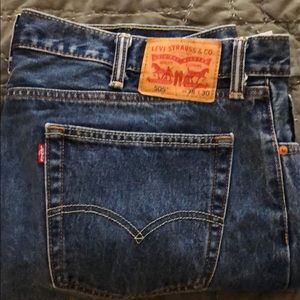 Levi’s 505 Classic Fit Blue Jeans Men’s 38-30